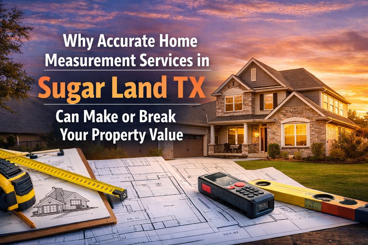 home measurement services in Sugar Land TX
